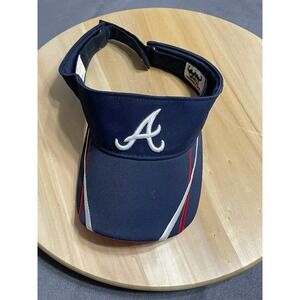 Atlanta‎ Braves Sun Visor Adjustable Hat MLB Unisex Navy Red Baseball Fast Ship